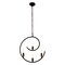 CHLOE Lighting Lighting IRONCLAD Farmhouse 4 Light Oil Rubbed Bronze Ceiling Pendant 20" Wide